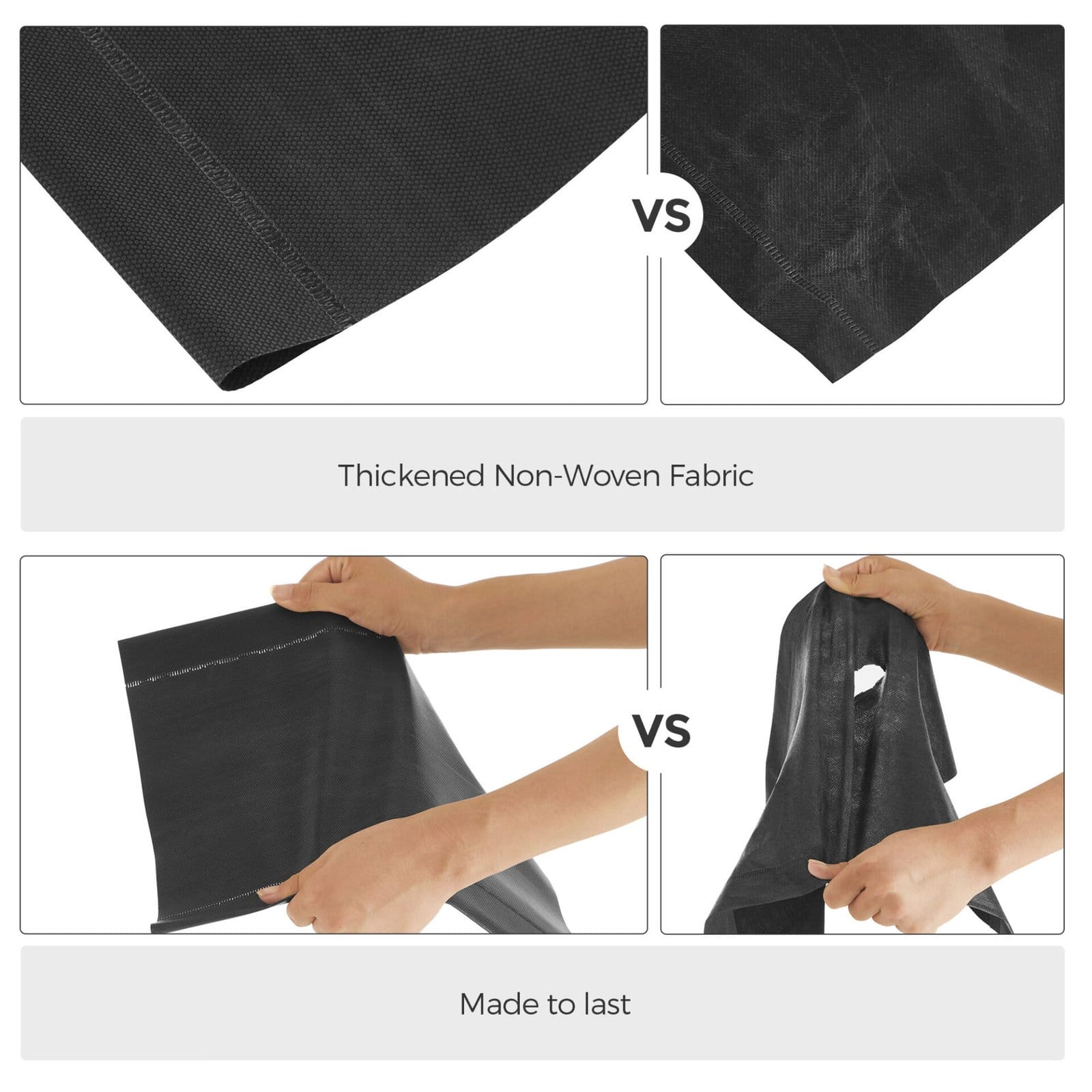 VASAGLE Shoe Rack Storage Organiser, with Raised Edges, 4 Mesh Shelves, Holds up to 14 Pairs of Shoes, for Sneakers, High Heels, Slippers, Industrial, Rustic Brown and Black LBS022B01 4 VASAGLE Shoe Rack Storage Organiser, with Raised Edges, 4 Mesh Shelves, Holds up to 14 Pairs of Shoes, for Sneakers, High Heels, Slippers, Industrial, Rustic Brown and Black LBS022B01 - Billede 4