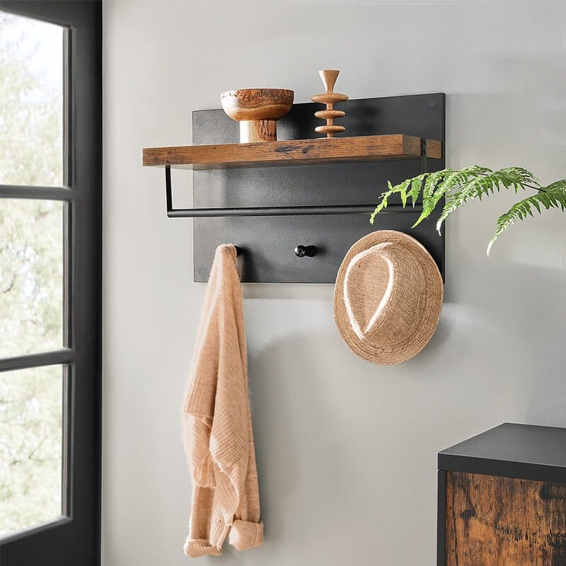 Wall Mounted Coat Rack LWS031W01 3 Wall Mounted Coat Rack LWS031W01 - Billede 3