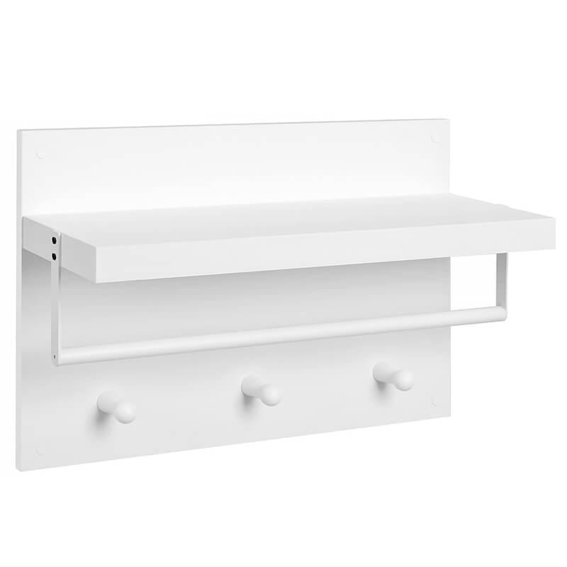 VASAGLE Wall Cabinet, Hanging Bathroom Storage Cabinet, Medicine Cupboard with Adjustable Shelf, Double Shutter Doors and Open Shelf, 60 x 20 x 70 cm, Rustic Brown BBK121X01 1 VASAGLE Wall Cabinet, Hanging Bathroom Storage Cabinet, Medicine Cupboard with Adjustable Shelf, Double Shutter Doors and Open Shelf, 60 x 20 x 70 cm, Rustic Brown BBK121X01