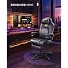 Gaming Chair Ergonomisk Computerstol med Fodstøtte, Kontordrejestol, Ink Black 2 Gaming Chair Ergonomisk Computerstol med Fodstøtte, Kontordrejestol, Ink Black - Billede 2