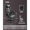 Gaming Chair Ergonomisk Computerstol med Fodstøtte, Kontordrejestol, Ink Black 3 Gaming Chair Ergonomisk Computerstol med Fodstøtte, Kontordrejestol, Ink Black - Billede 3