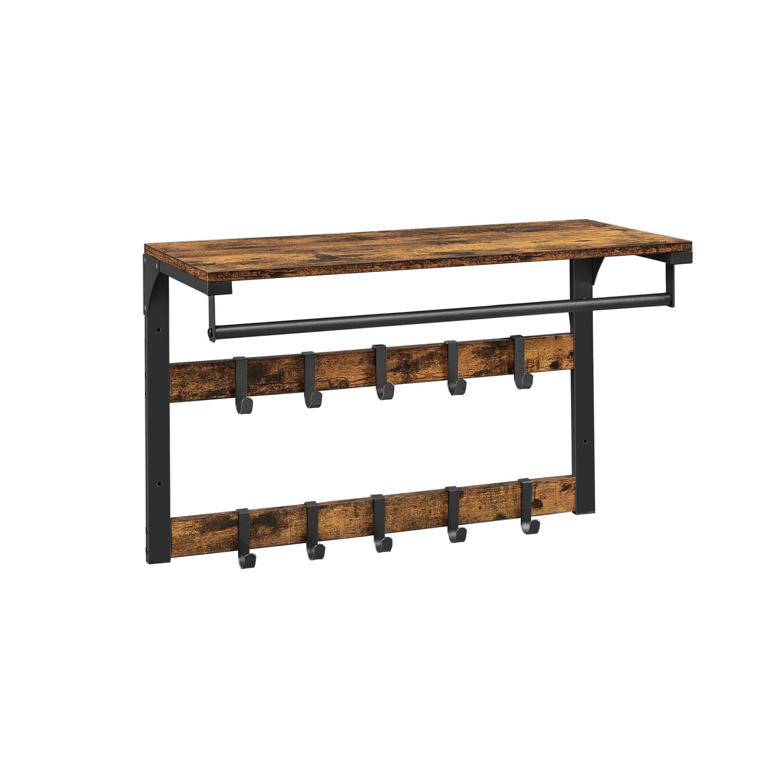 Vægmonteret knagerække